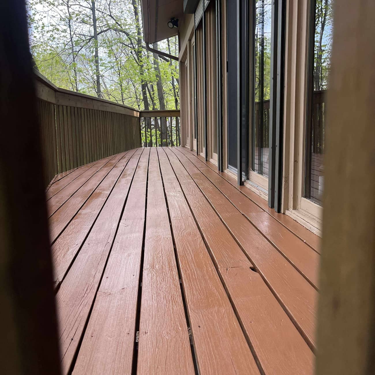 another refinished deck
